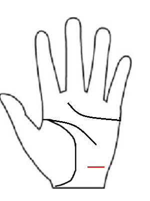 災害線 感情線に縦線の手相 人間関係の事故運でイライラする女性に多い 手相占い平塚 手相 後藤