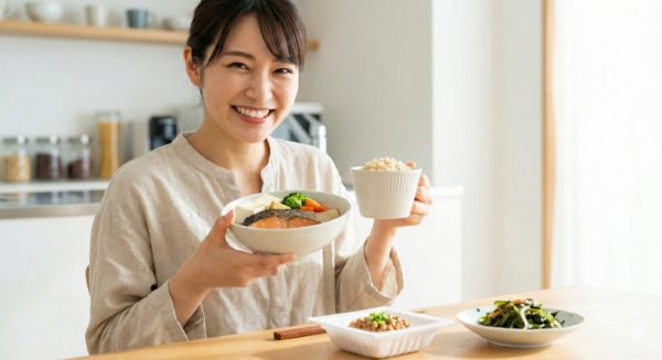 栄養で元気になる女性