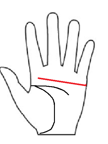 感情線が人差し指の付け根付近まで、カーブを描かずに一直線に伸びているタイプ。この相を持つ方は、自分の感情や欲求に対して非常にストレートで正直です。 性格の傾向： 「これがしたい」「これが欲しい」という欲求に迷いがありません。変に格好をつけたり、裏をかいたりすることがない、非常にさっぱりした性格です。 日常のスタンス： 「お腹が空いたら、牛丼屋やラーメン屋、カレーショップでも一人でサッと入れる」という、飾らない実利的な面を持っています（もちろん全員ではありませんが、その傾向が強いです）。 人間関係： 「女性といるより、男性といる方が気を使わなくて楽だ！」と感じる方が多いのもこの相の特徴です。ロジックがはっきりした、直球のコミュニケーションを好みます。 意外な一面： サバサバしているように見えて、実は「一人でいるのはちょっと寂しい……」と感じやすい、寂しがり屋な一面も持ち合わせています。